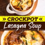 Crockpot Lasagna Soup