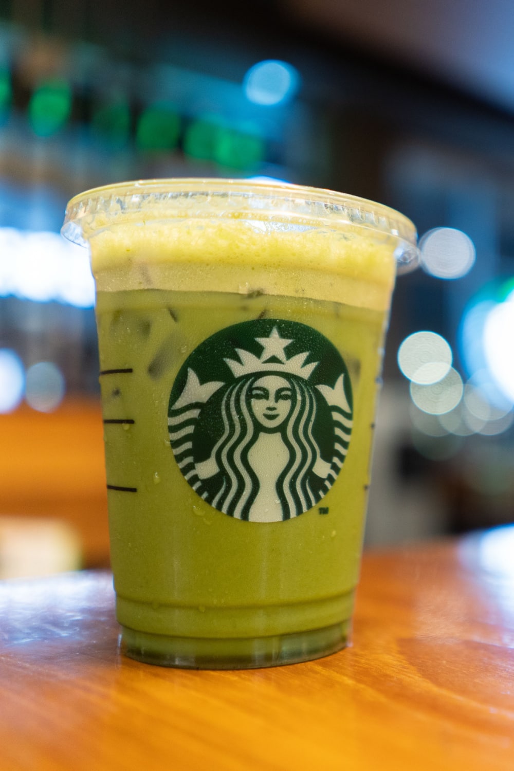 Ice Cold Starbucks Matcha Latte