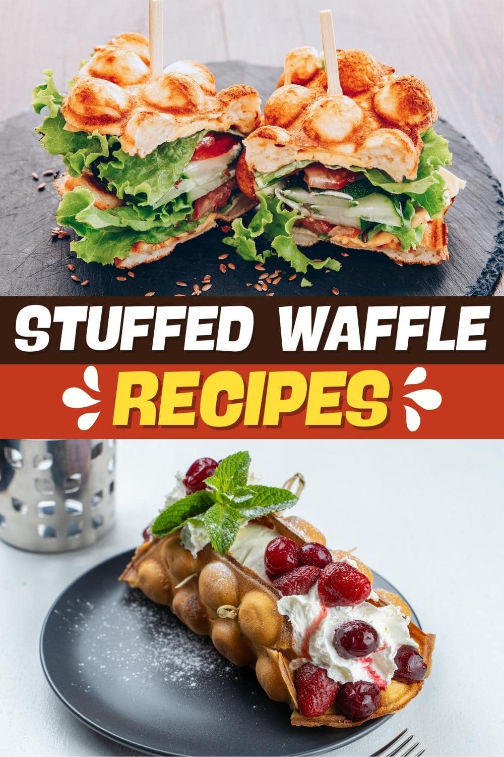 Stuffed Waffle Recipes