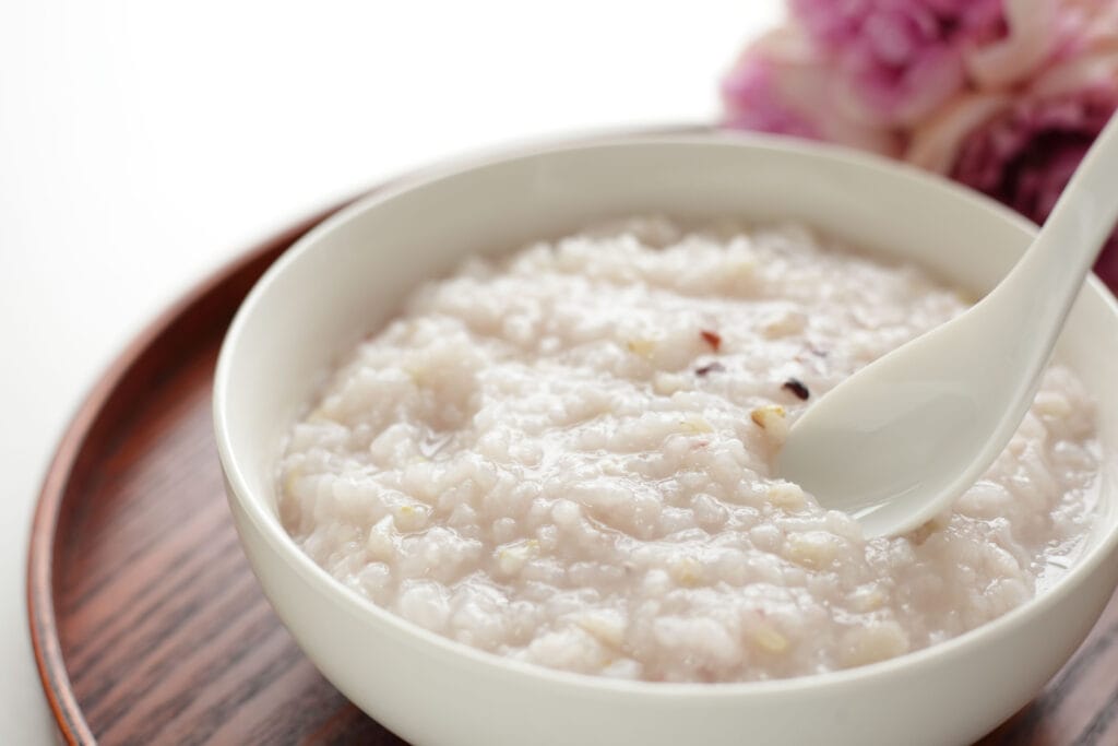 Bowl of Congee Porridge