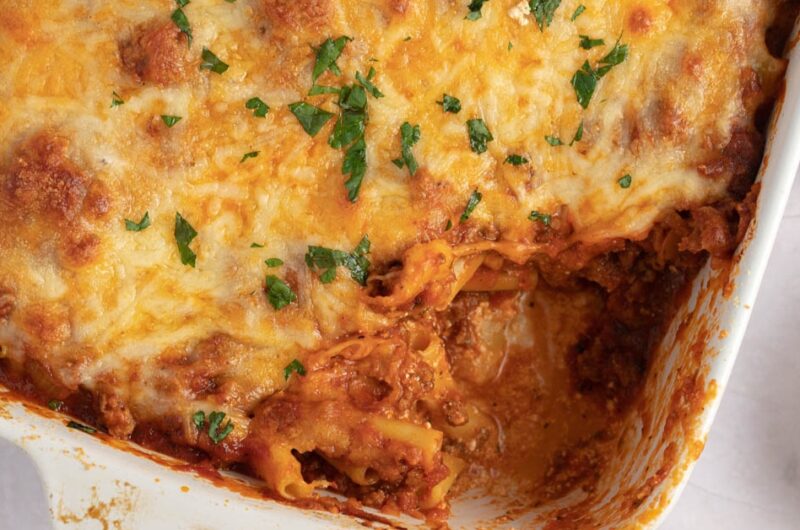 Baked Ziti (Easy Recipe)