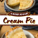 Amish Sugar Cream Pie