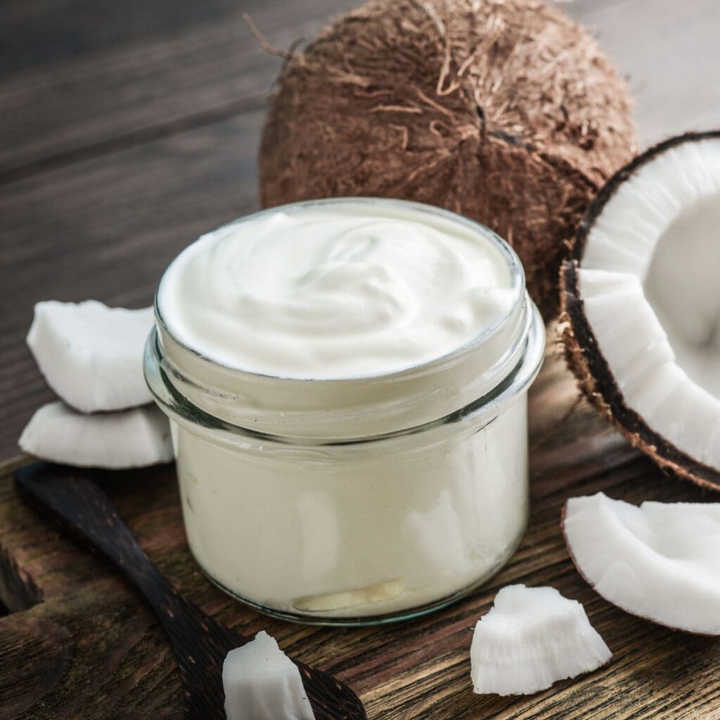 Coconut Cream in Small Jar