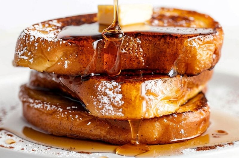 Eggnog French Toast (Easy Recipe)