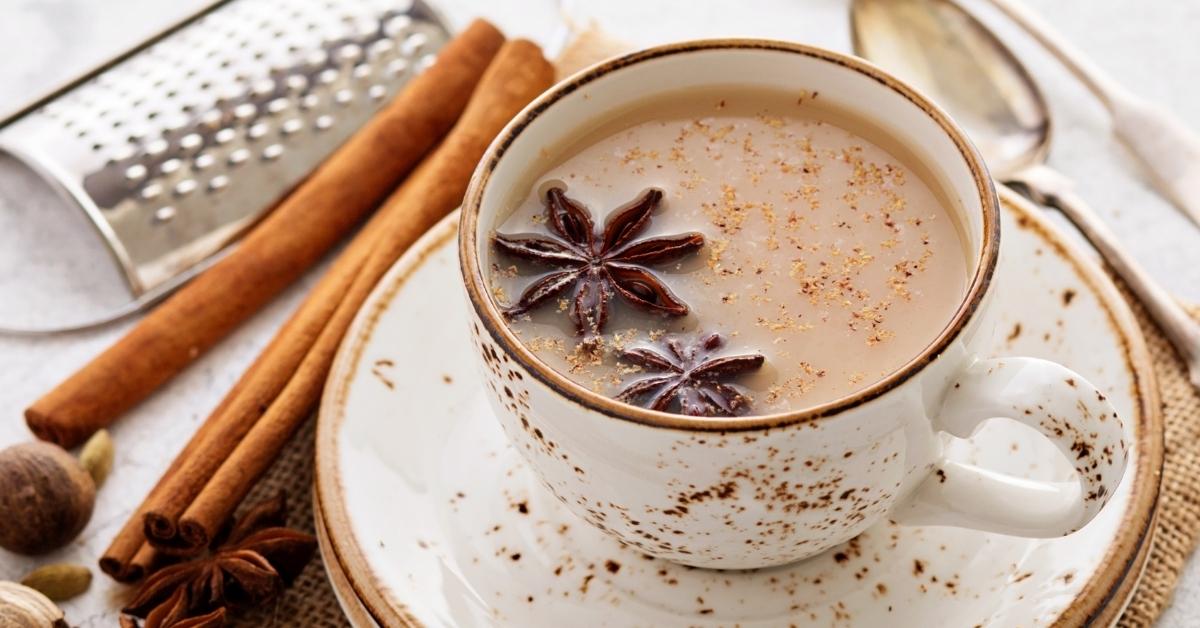 Hot Chai Tea with Cinnamon