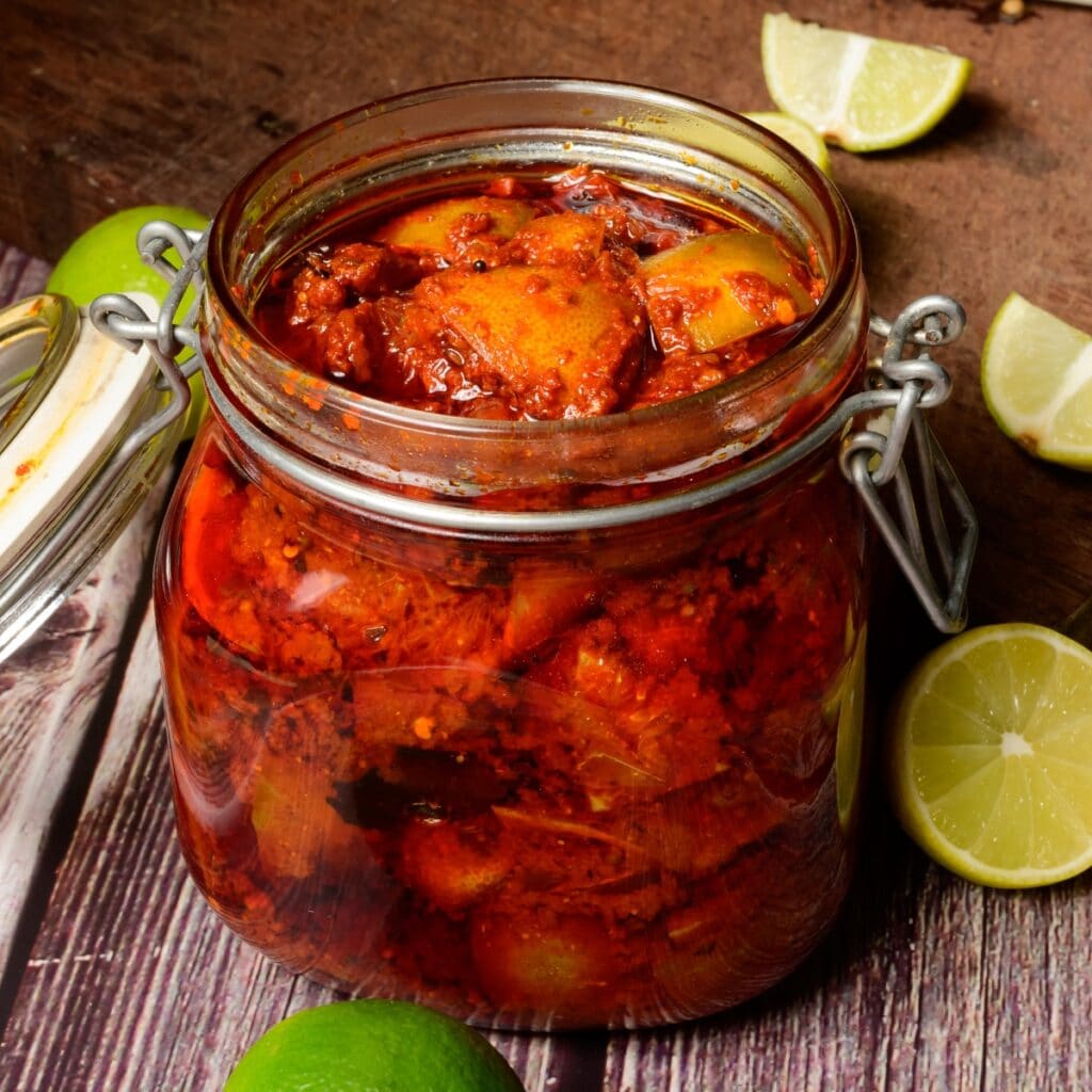 A Jar of Lemon Pickle