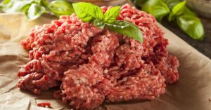 Raw Organic Grass Fed Ground Beef