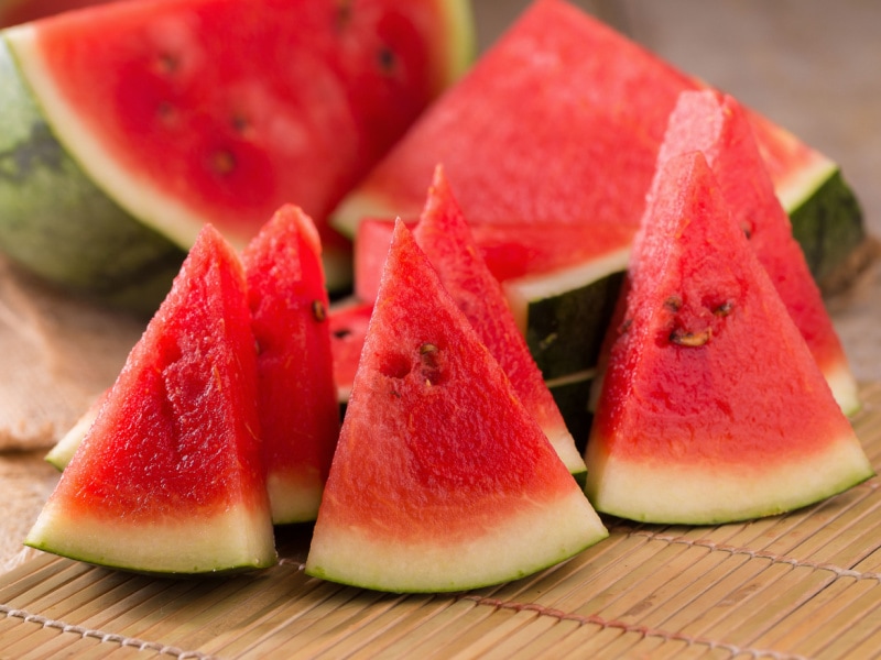 Fresh Watermelon Sliced