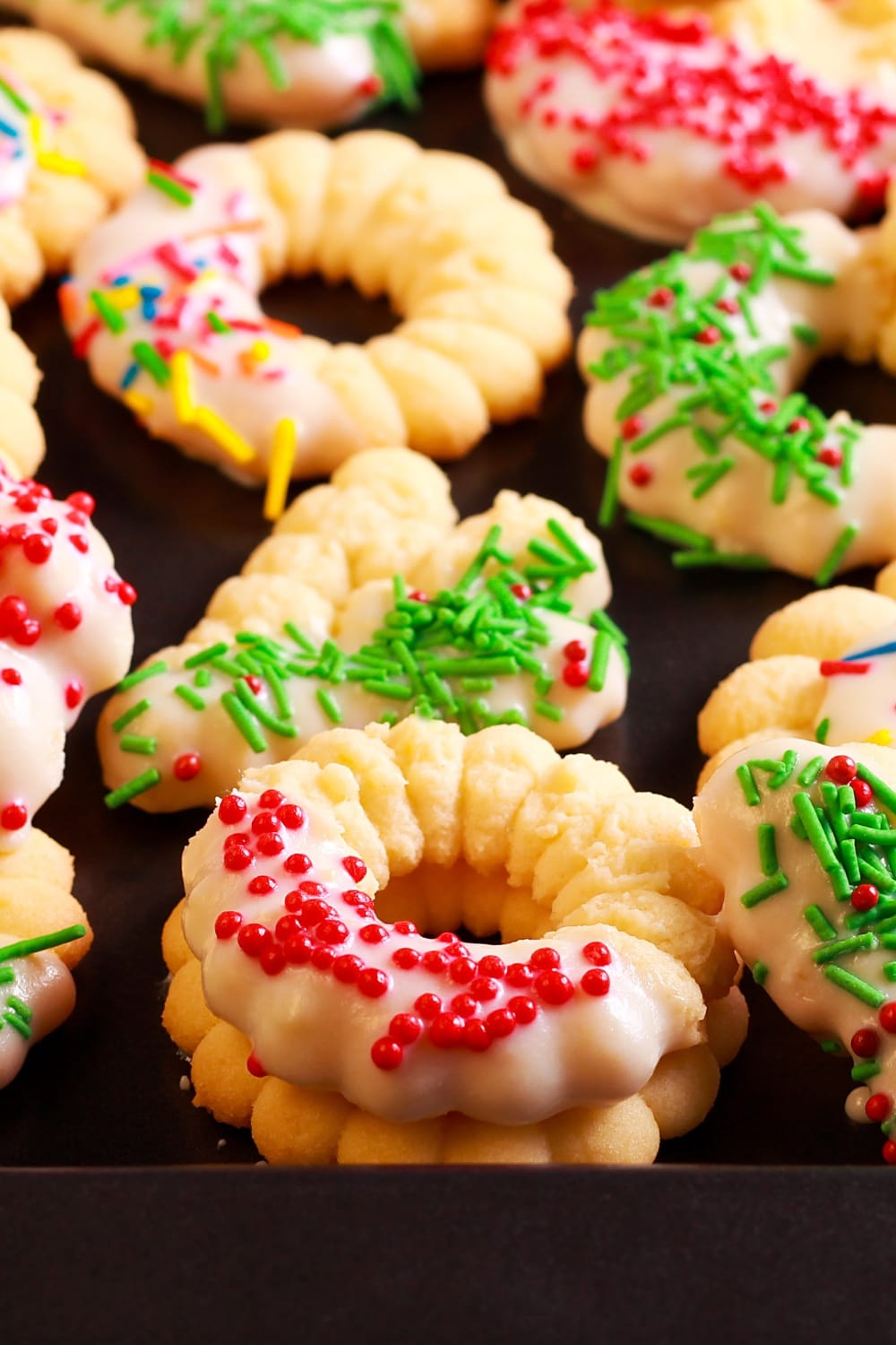 Sweet Homemade Norwegian Spritz Cookies