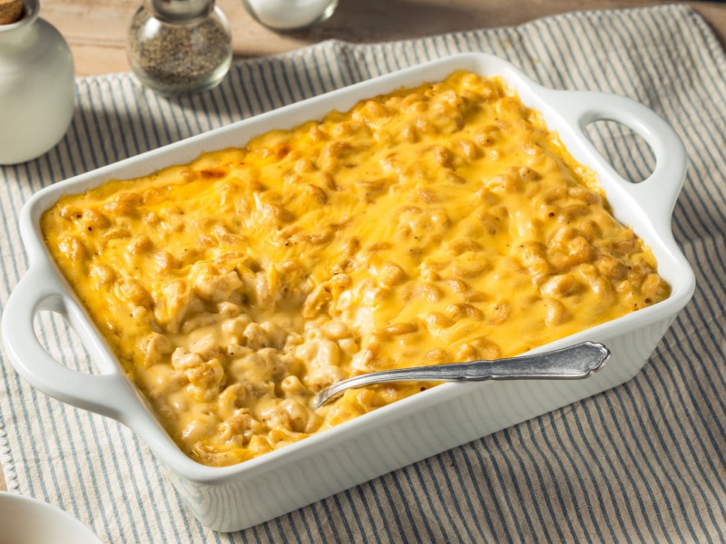 Bake Macaroni and Cheese