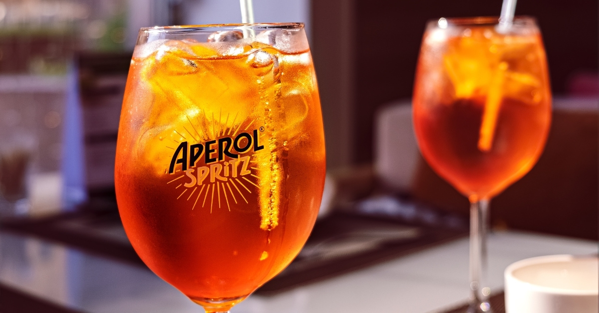 Boozy Aperol Spritz Cocktail