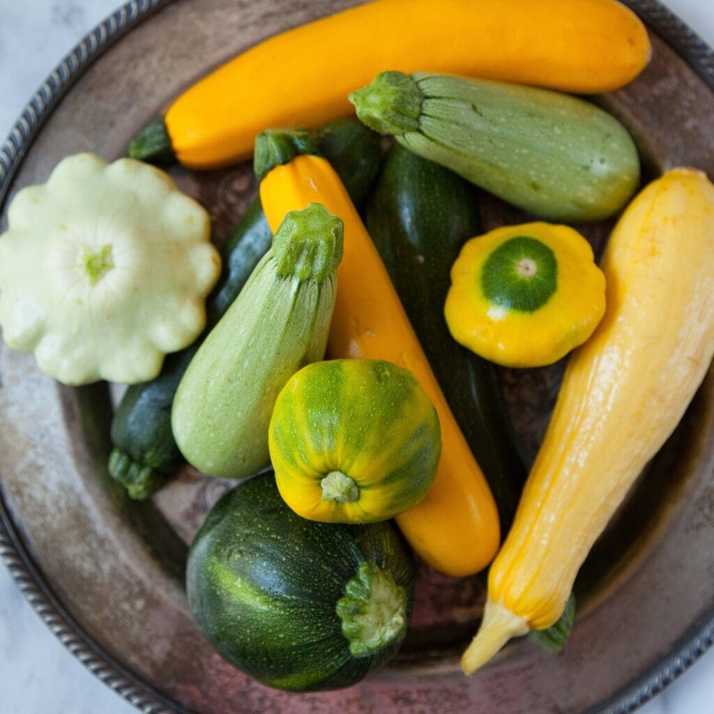 Different Types of Organic Summer Squash