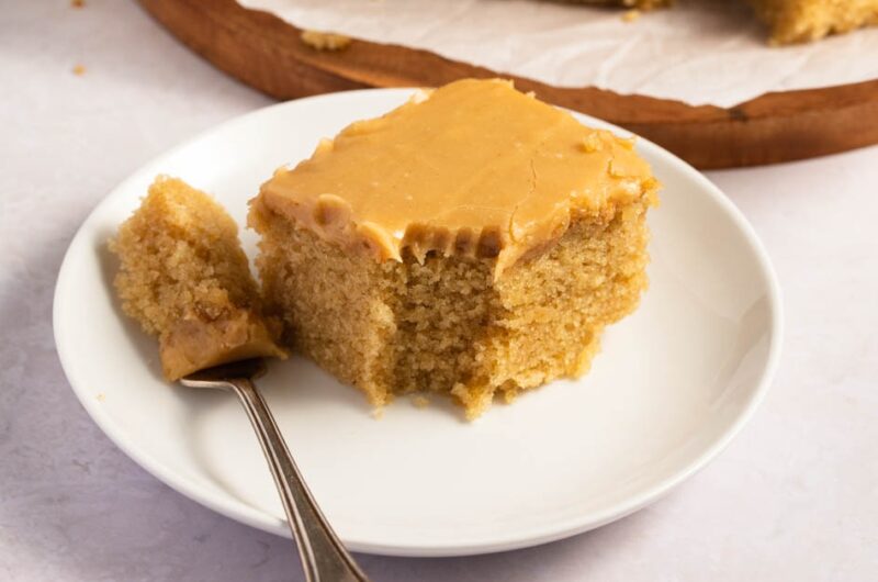Peanut Butter Cake (Old-Fashioned Recipe)