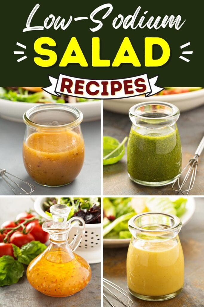 Low-Sodium Salad Dressing Recipes