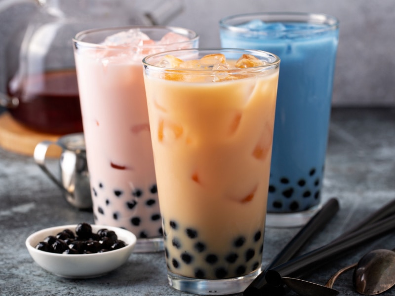 Variety of Milk Tea