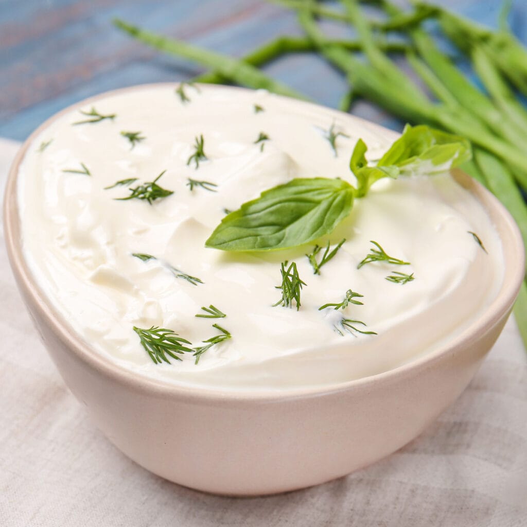 A Bowl of Sour Cream