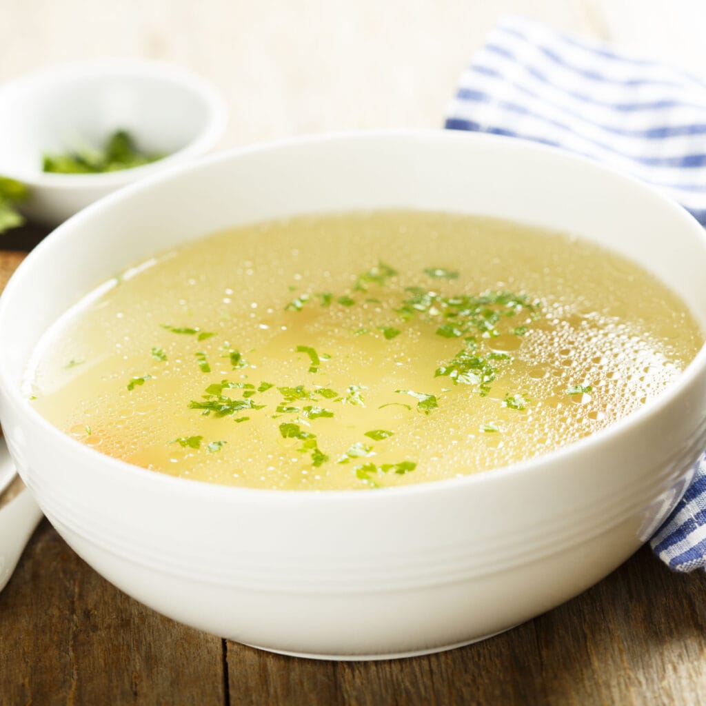 A Bowl of Chicken Stock