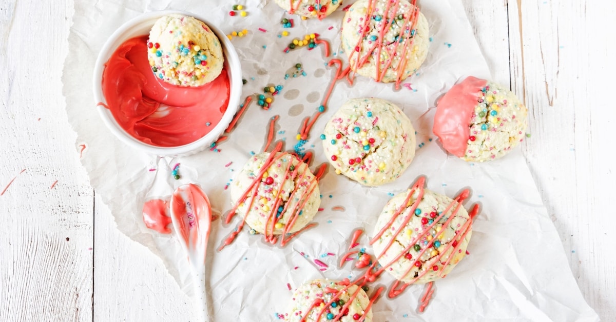 Sweet High-Altitude Funfetti Cookies