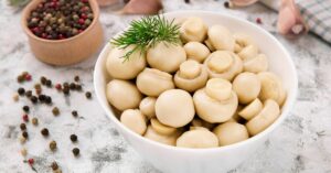 Bowl of Mushrooms with Spices