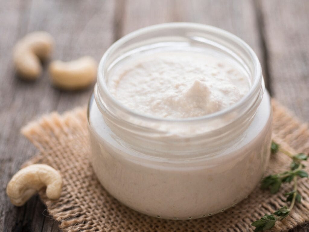 Small jar of Cashew Cream