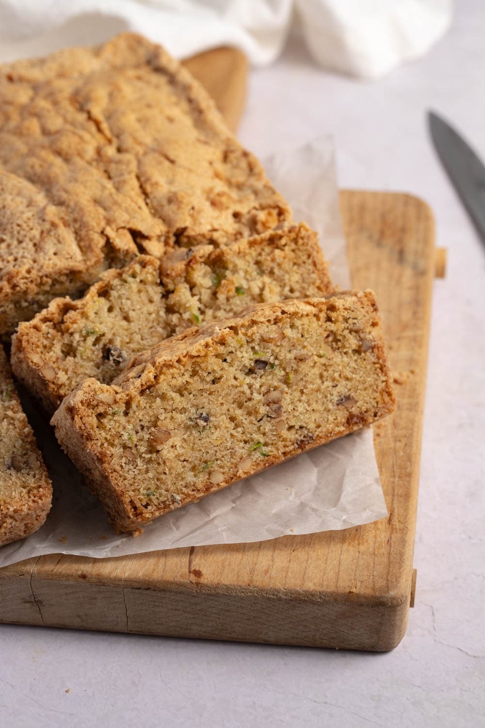 Homemade Moist and Tender Zucchini Bread