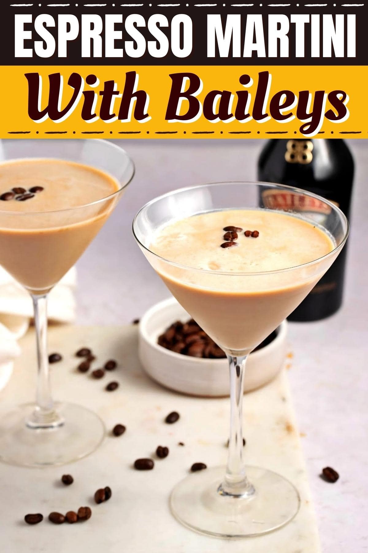 Espresso Martini with Baileys