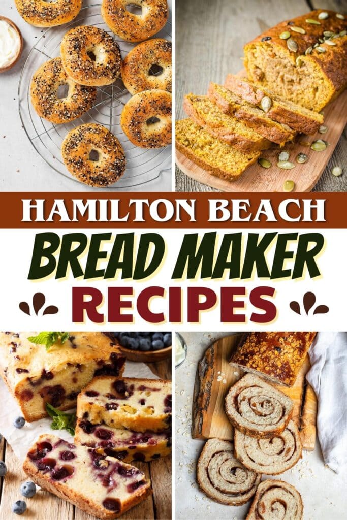 Hamilton Beach Bread Maker Recipes