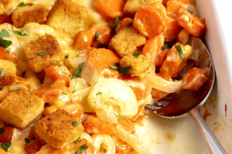 Carrot Casserole (Cheesy Recipe)