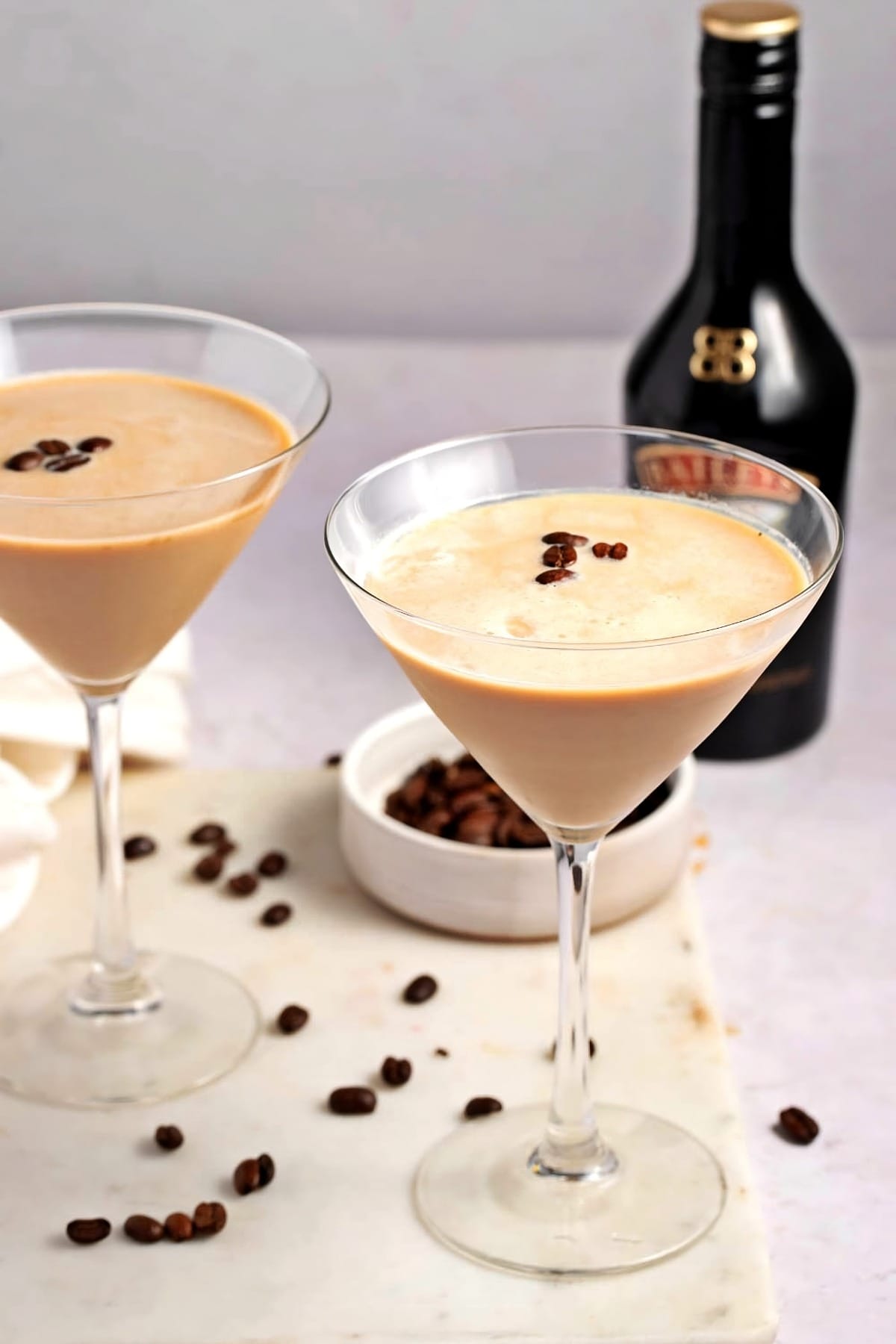 Homemade Espresso Martini with Baileys