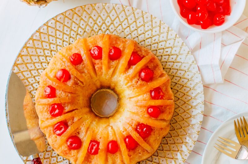 Pineapple Upside-Down Bundt Cake