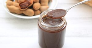 Homemade Tamarind Paste in a Jar