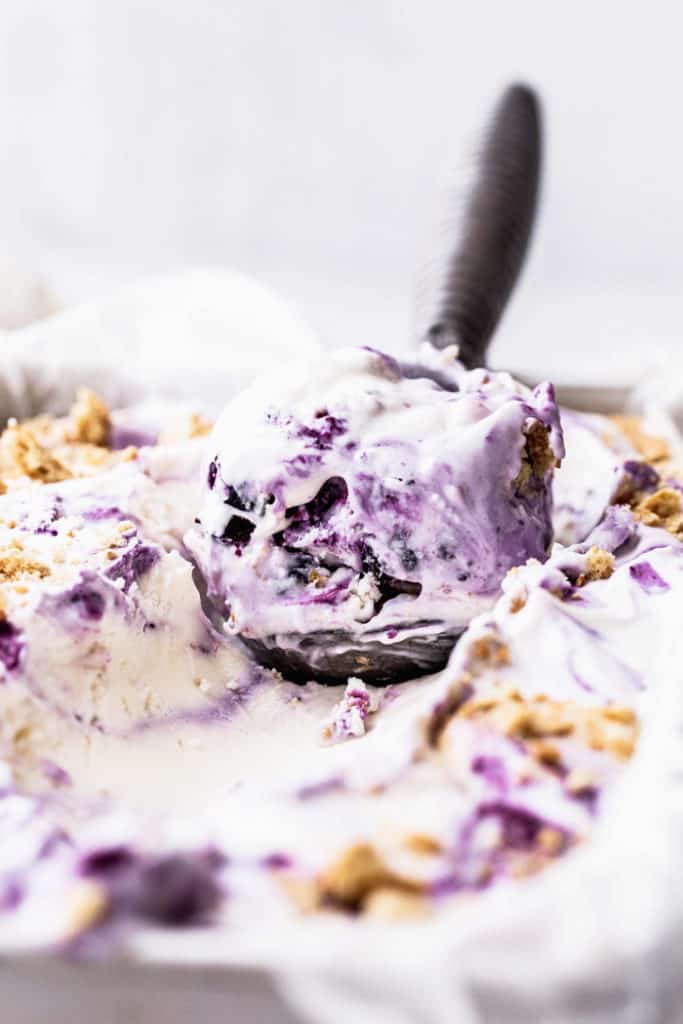 Blueberry Cheesecake Ice Cream