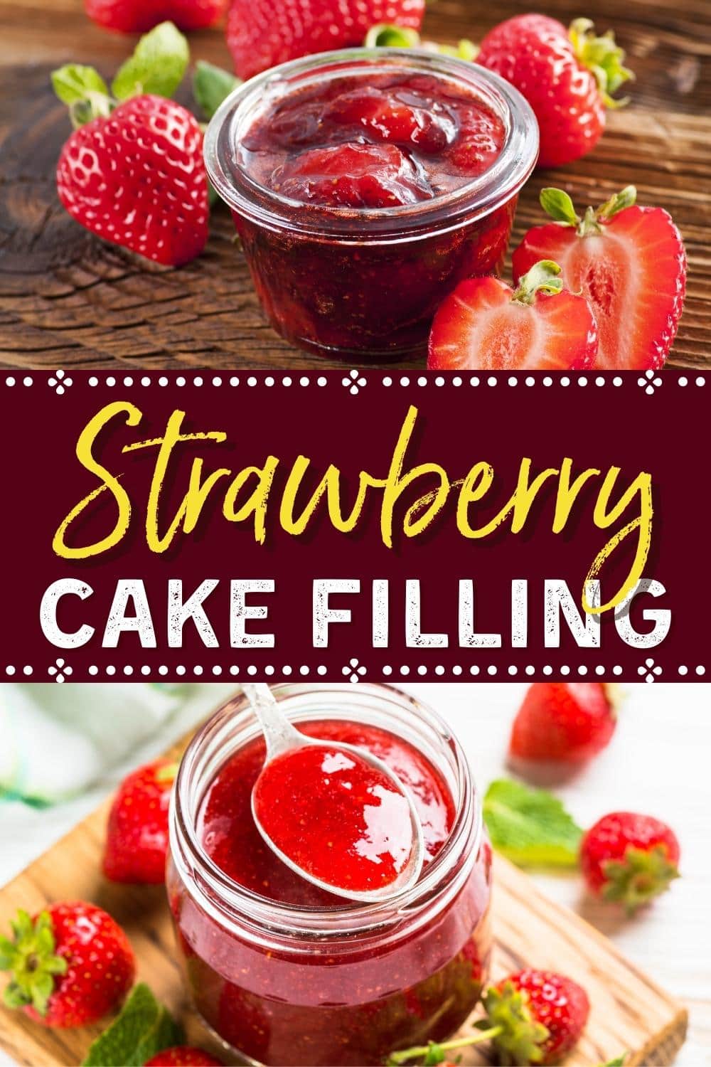 Strawberry Cake Filling