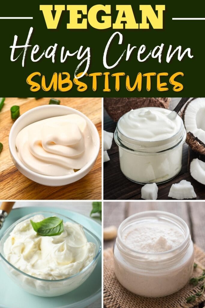 Vegan Heavy Cream Substitutes