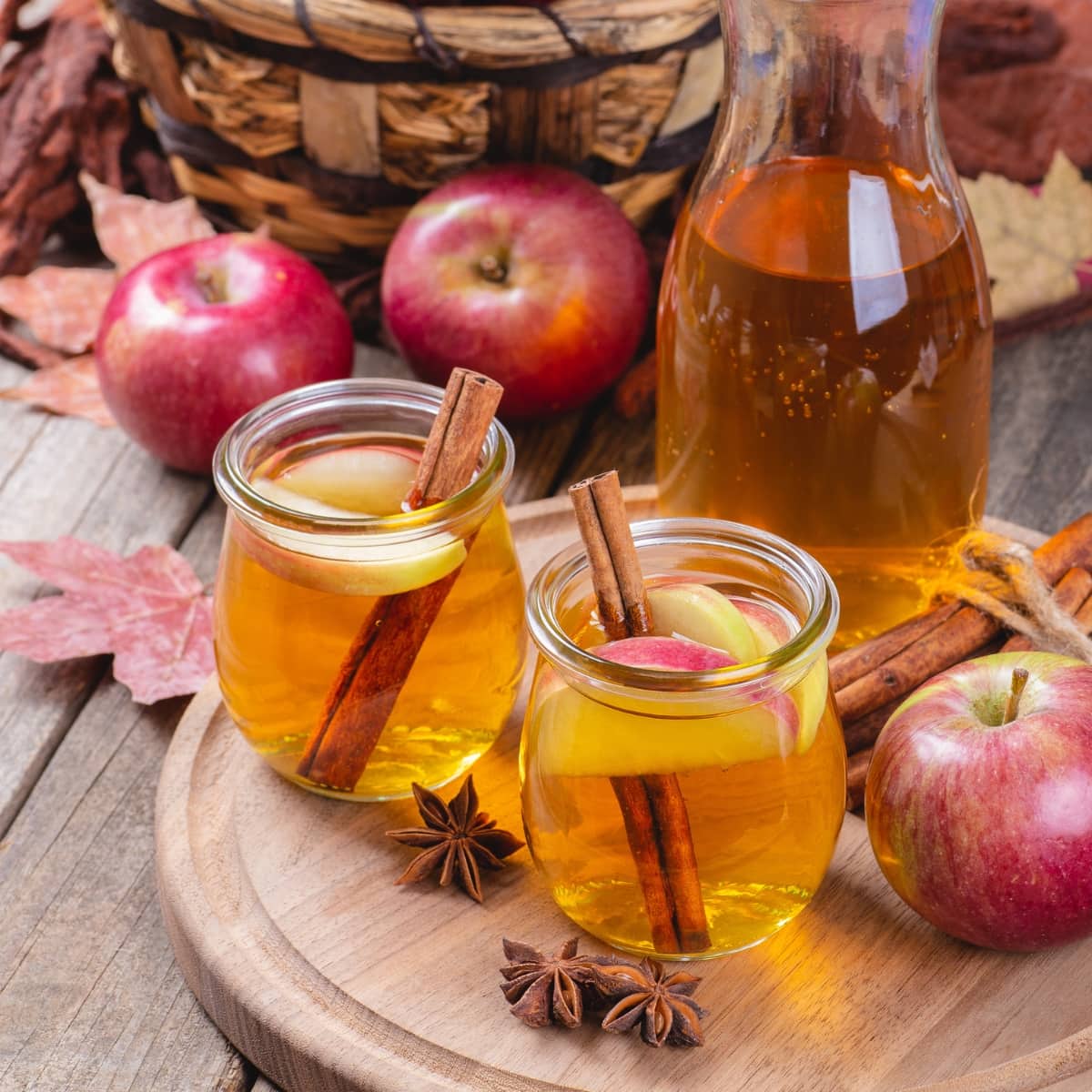 Apple Cider with Cinnamon