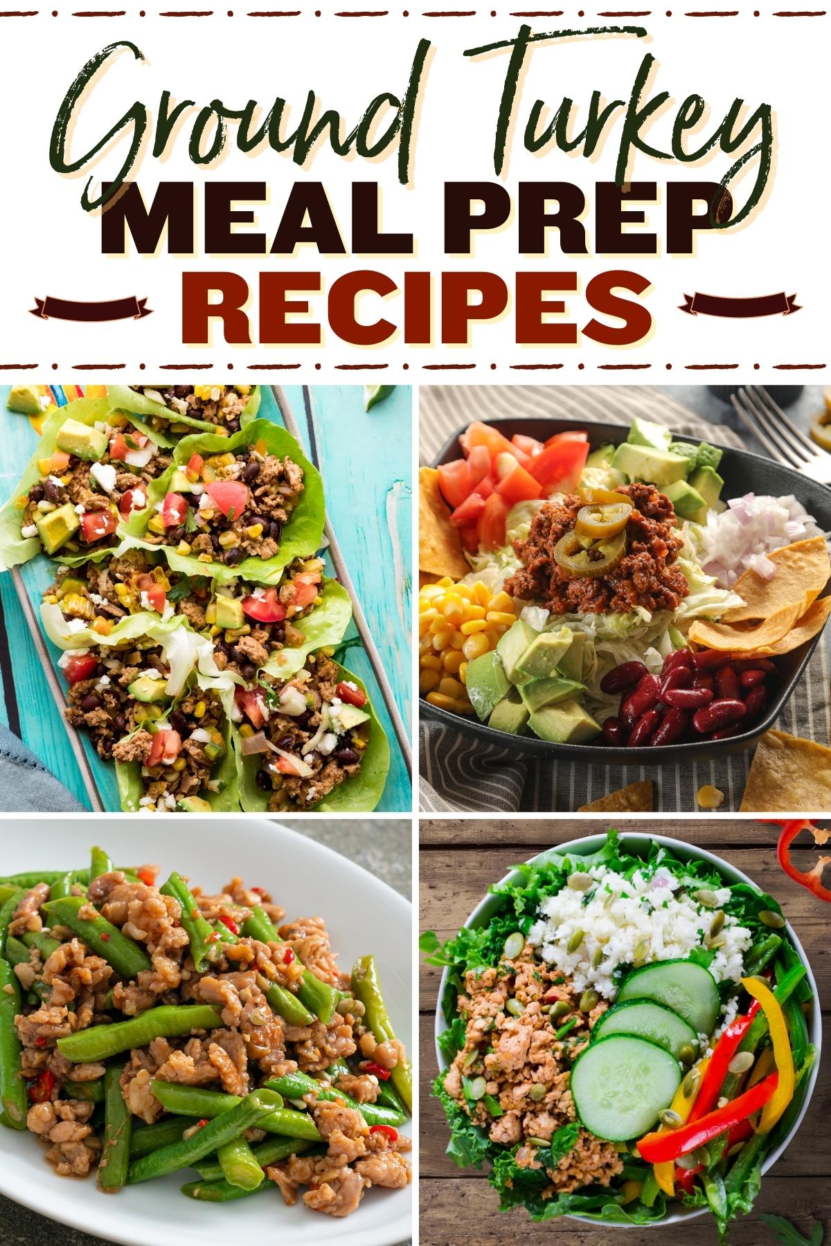 Ground Turkey Meal Prep Recipes