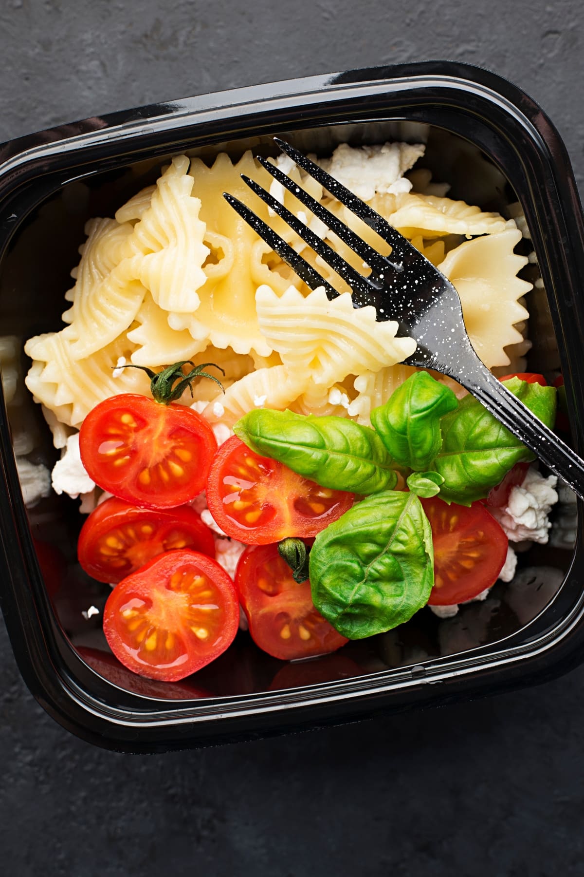 Homemade Pasta Bows with Tomatoes