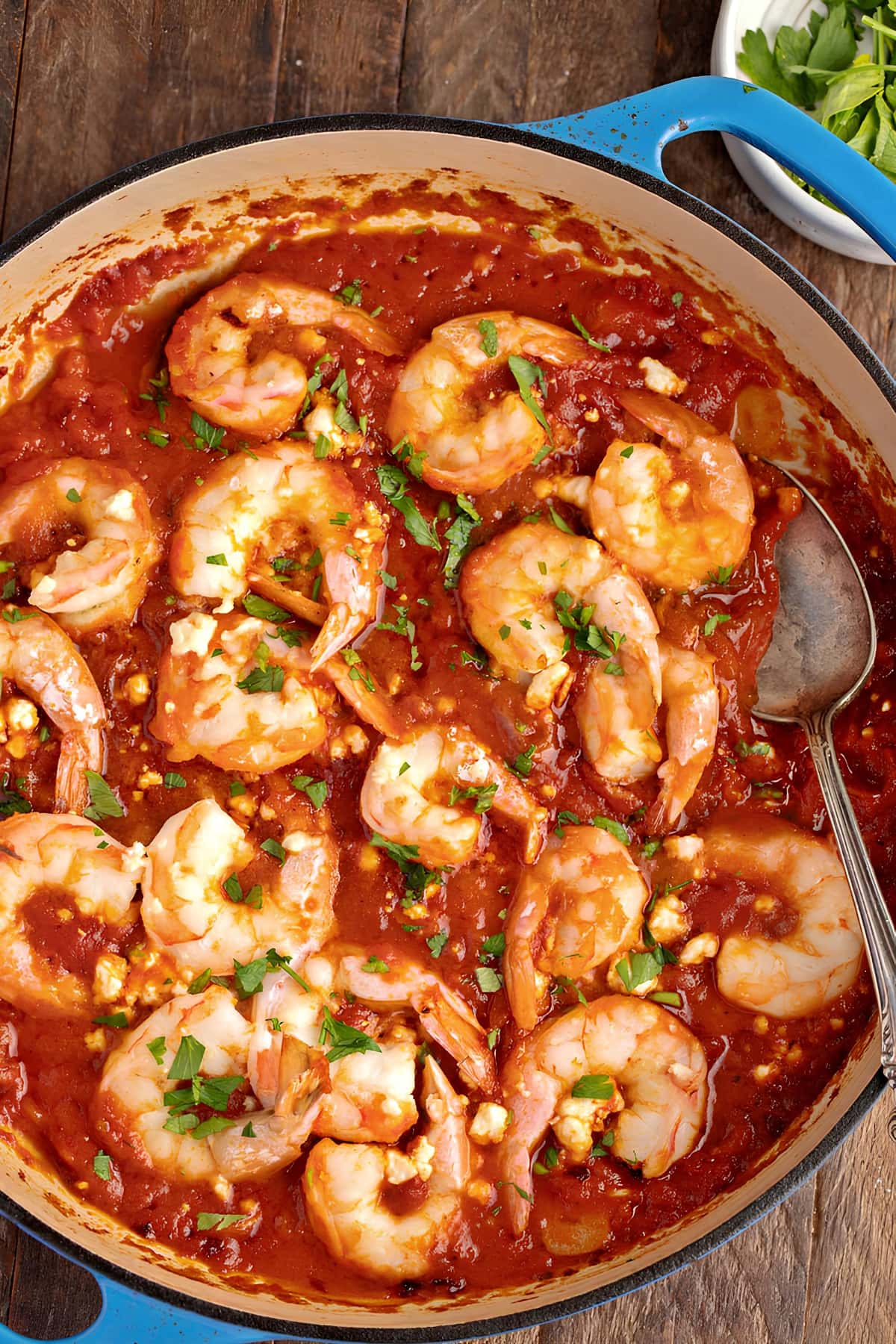 Rich and Succulent Greek Shrimp Saganaki