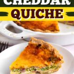 Broccoli Cheddar Quiche