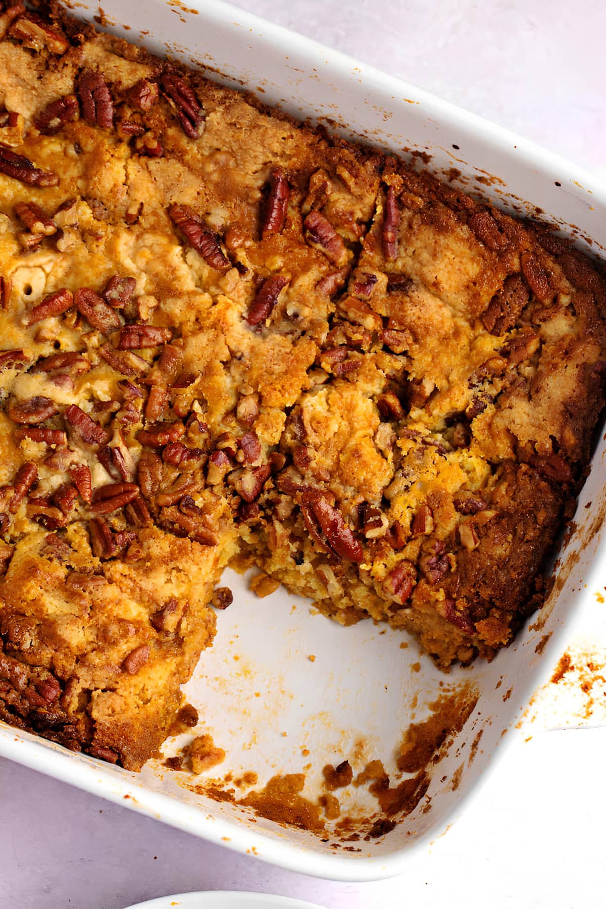 Homemade Pumpkin Pie Crunch in a Casserole