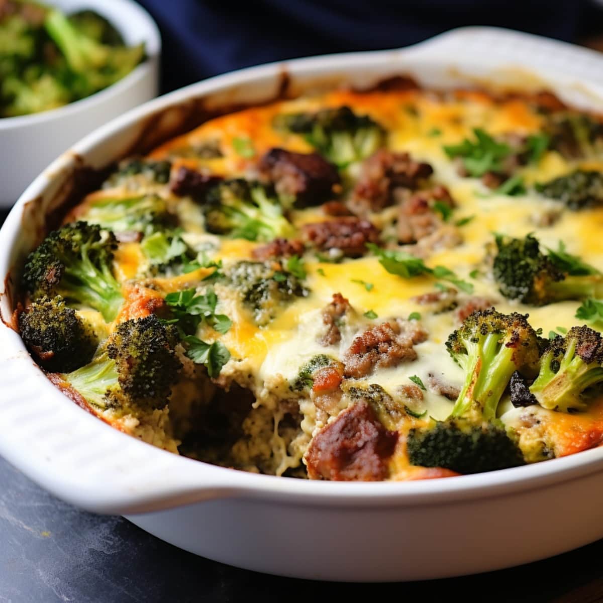 Italian Sausage Breakfast Casserole