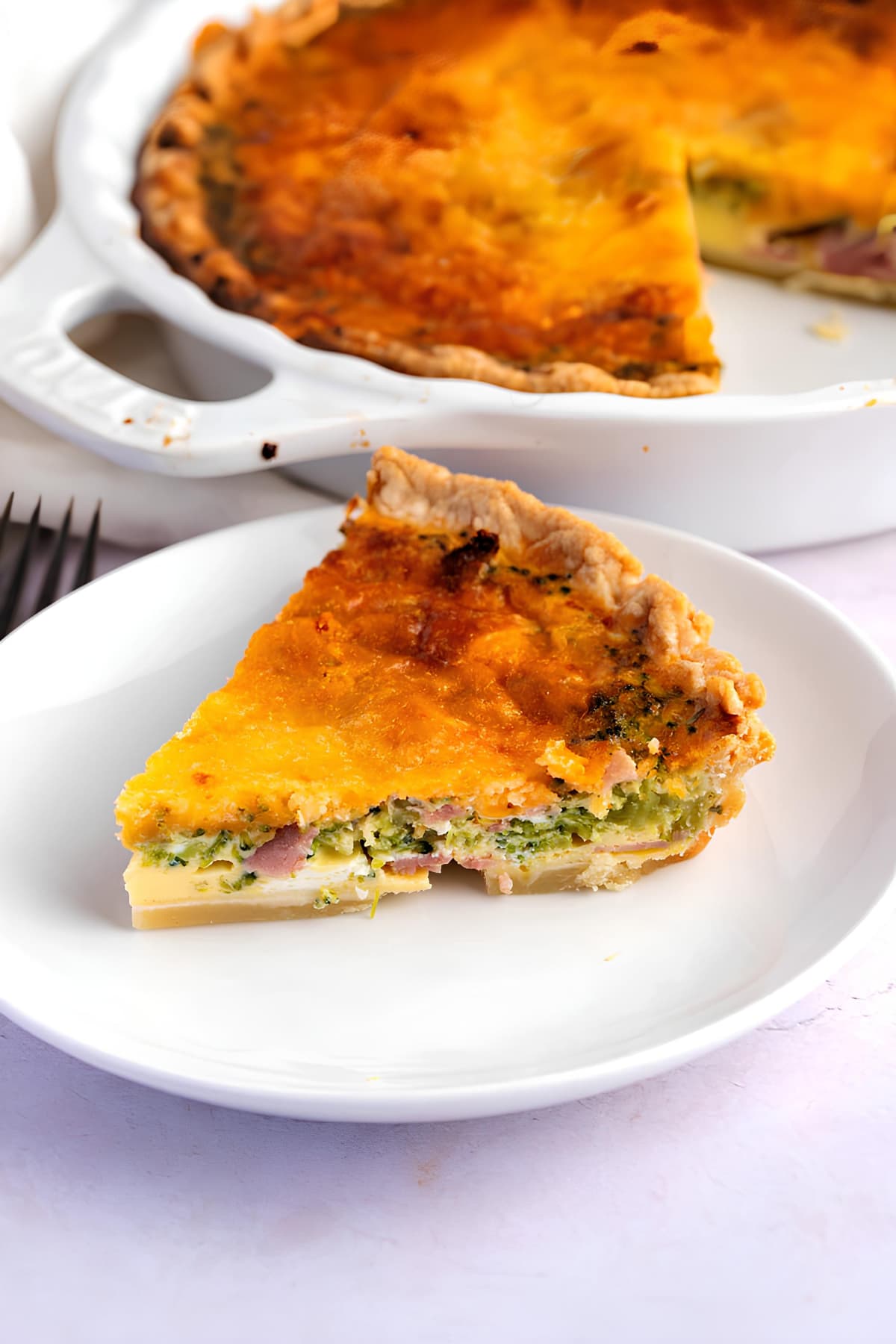 Tasty and Hearty Broccoli Cheddar Quiche