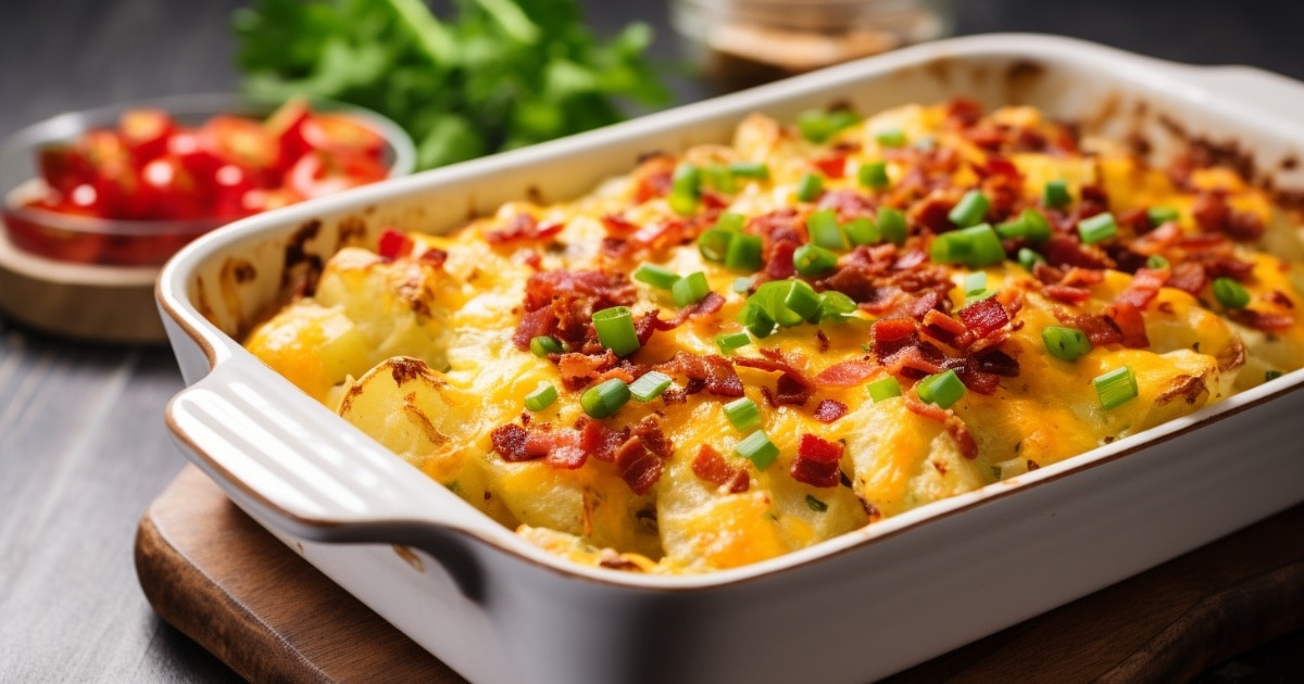 Twice Baked Potato Casserole