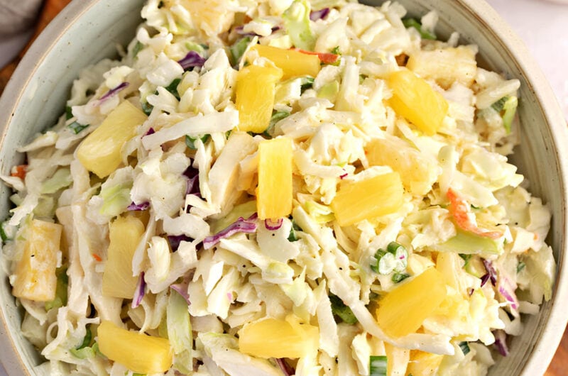 Pineapple Coleslaw