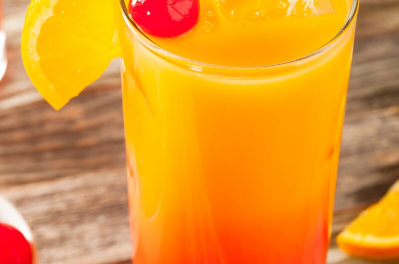 Tequila Sunrise Cocktail Recipe