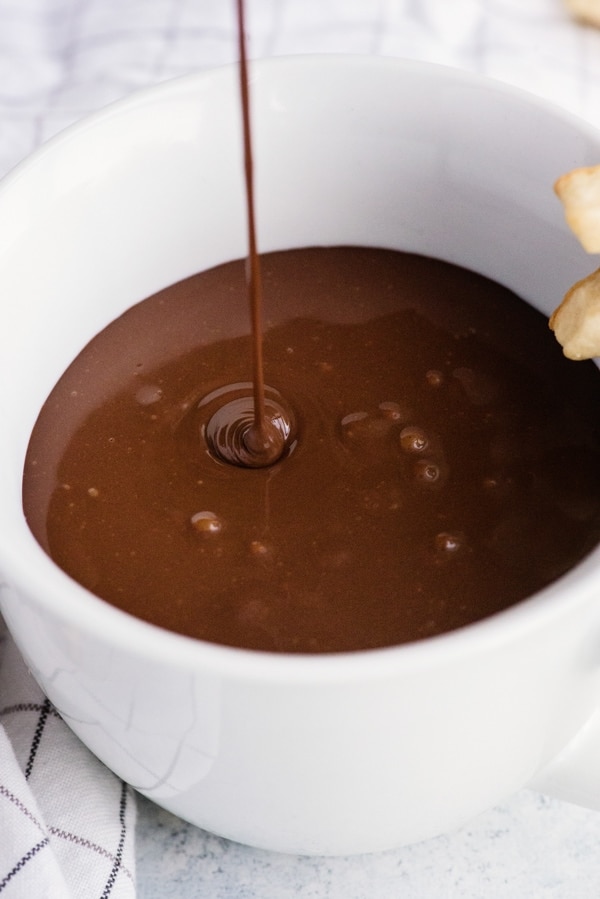 Hot Chocolate with Milk and Sugar