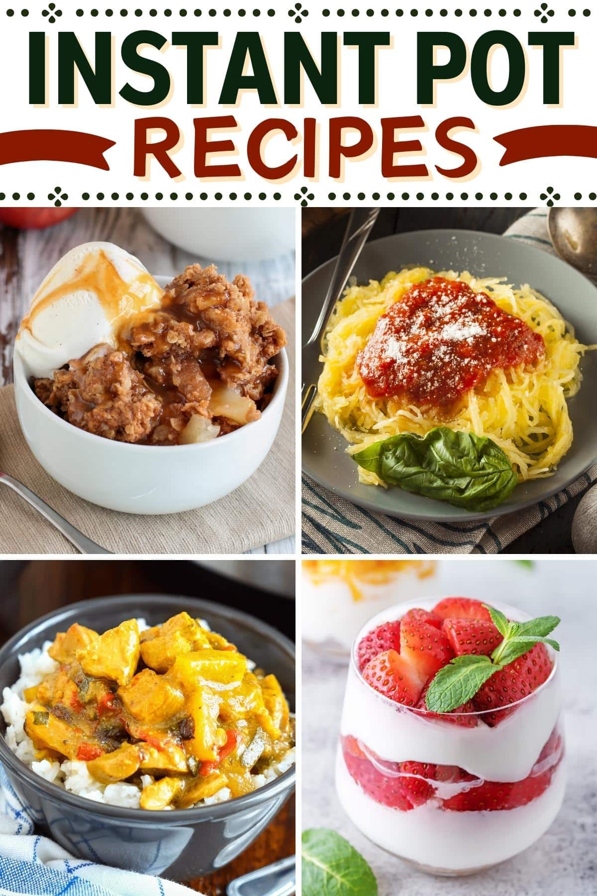 Instant Pot Recipes