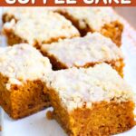 Pumpkin Coffee Cake