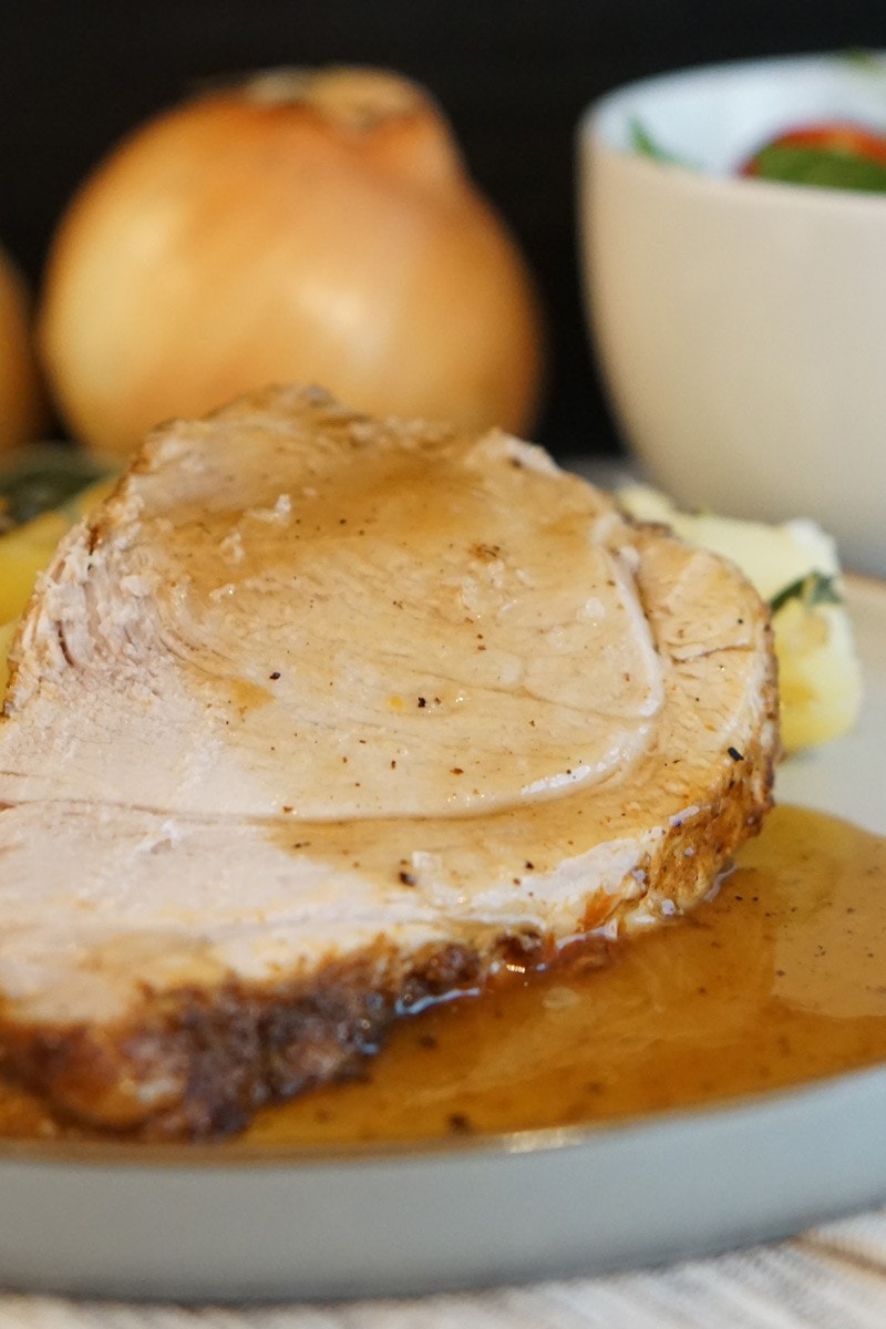 Homemade Instant Pot Pork Roast with Gravy