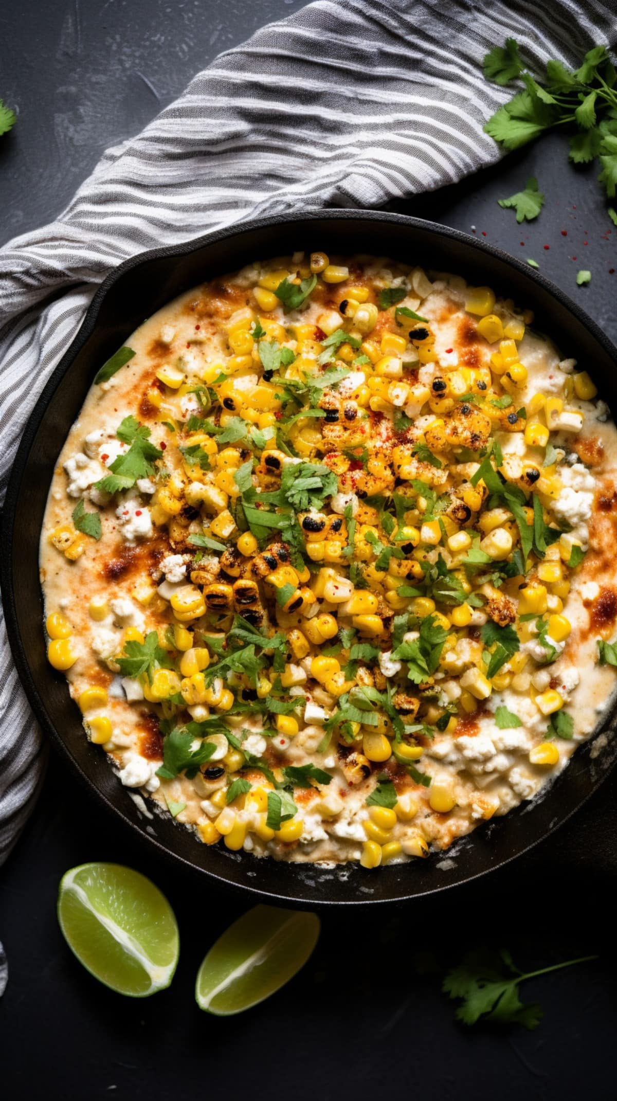 Mexican Elote Creamed Corn Dip